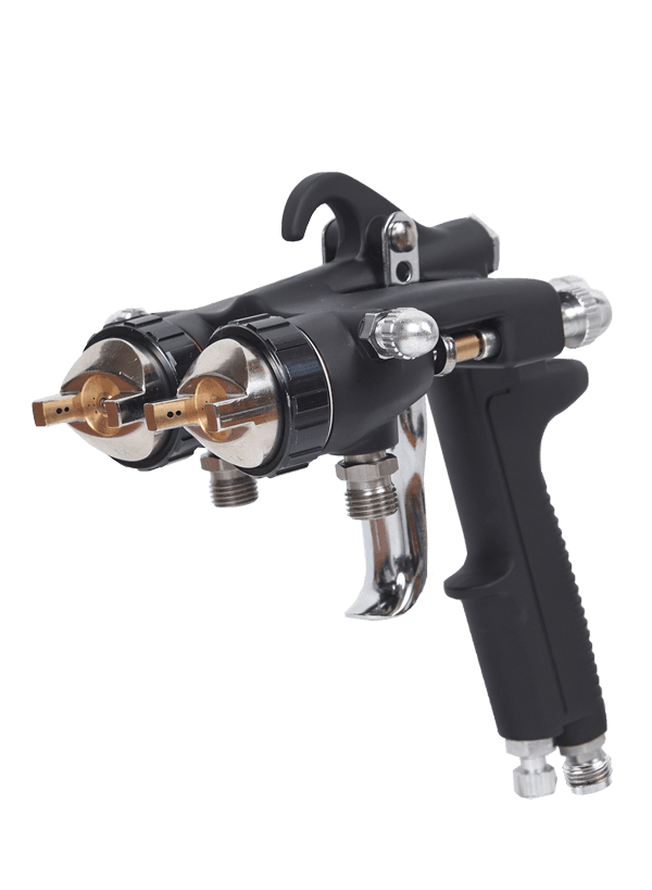 Pistola de pulverização de mistura externa de dois componentes-W-22